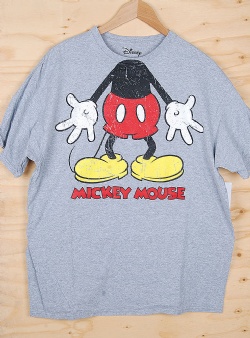 Sportif Vintage Mickey mouse tee XL, Grey