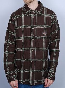 Dickies Warrenton shirt Dark brown