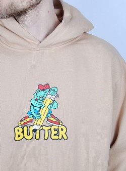 Butter Goods Martian pullover hood Tan