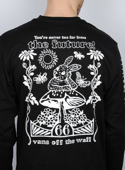 Vans Too far from future ls tee Black
