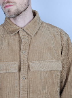 Revolution Utility overshirt cord Light brown