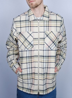 Revolution Overshirt zip Light green