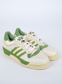 Adidas Originals Rivalry low 86 Chalk white crew green hazy yellow