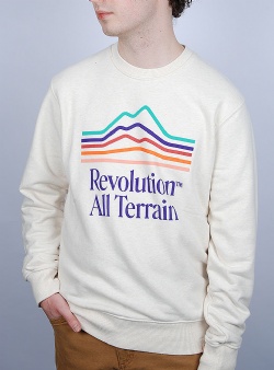 Revolution All crewneck Off white
