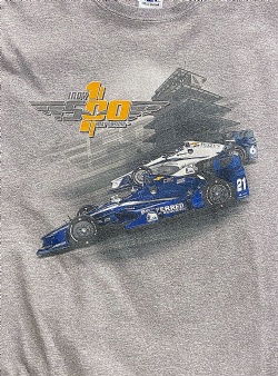 Sportif Vintage Indy 500 tee XL, Grey melange