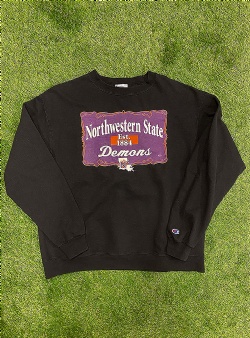 Sportif Vintage Demons crew XL, Black