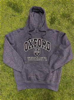 Sportif Vintage Oxford uni hood S, Blue