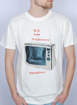 Dedicated Shrigley microwave tee Off white