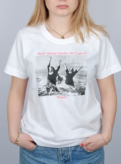 Dedicated Give nun Mysen tee White