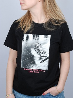 Dedicated Waterski gang Mysen tee Black