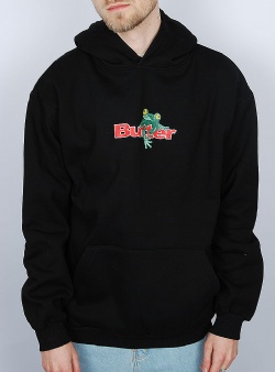 Butter Goods Tree frog logo pullover hood Black