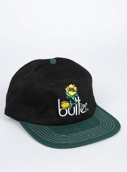 Butter Goods Windflowers 6 panel cap Black forest
