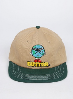 Butter Goods Blindfold 6 panel cap Khaki forest