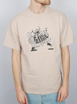 Butter Goods Accordion tee Sand