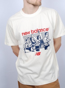 New Balance Athletics 90s graphic tee Greige