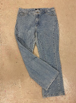 Sportif Vintage Smile land y2k pants Blue
