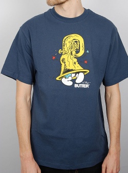Butter Goods x Smurfs Harmony tee Denim blue