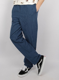 Dedicated Klitmoeller pants Stripe dark blue