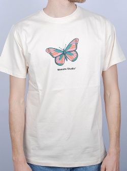 Wemoto Butterfly tee Natural