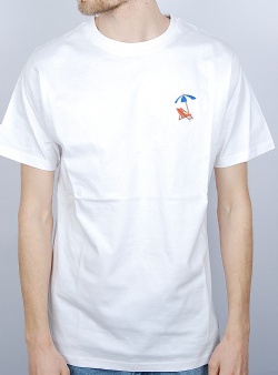 Wemoto Beach tee White