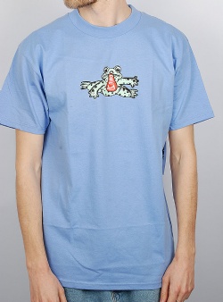 Obey Leap frog tee Digital violet