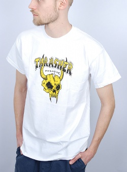 Thrasher Barbarian tee White