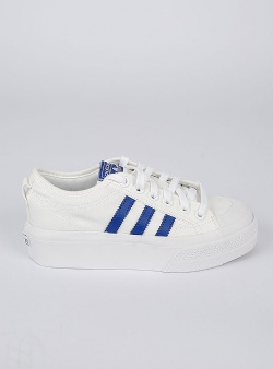 Adidas Originals Nizza platform Ftwwht selubl cblack