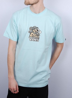 Vans Peace pup tee Blue glow