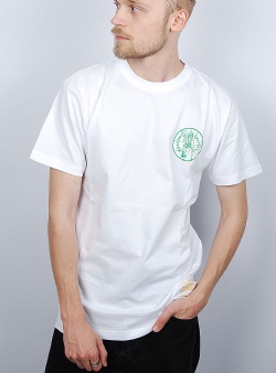 Mitchell and Ness Celtics merch takeout tee White