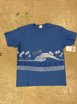 Sportif Vintage Pro prints tee XL, Blue