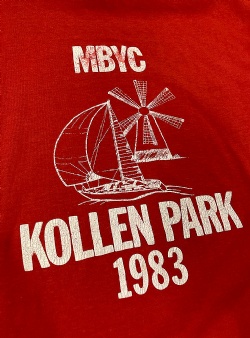 Sportif Vintage MBYC Kollen Park 1983 tee Red, XL