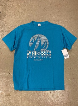 Sportif Vintage Regatta San Fransisco tee XL, Turquoise