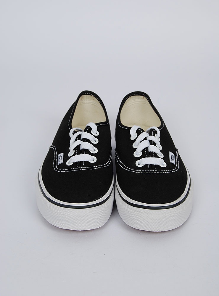 vans authentic black sneakers