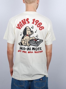 Vans Rhythm pup tee Marshmallow