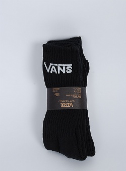 Vans Classic crew socks 3 pack Black