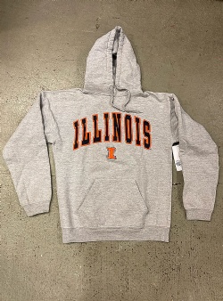 Sportif Vintage Illinois hood Grey melange