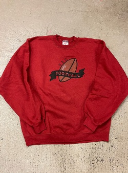 Sportif Vintage USC football crew L, Red