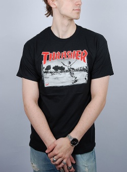 Thrasher Jake Dish tee Black