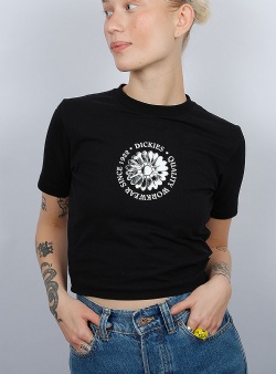 Dickies Garden plain tee wmns Black
