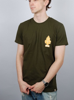 Revolution Wun regular tee Army