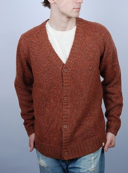 Revolution Knit cardigan Darkred