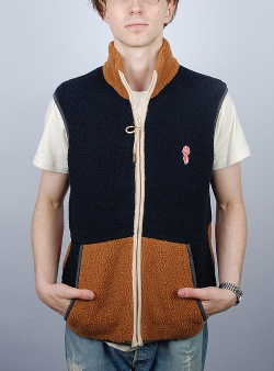 Revolution Fleece vest Lightbrown