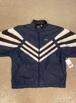 Sportif Vintage Adidas track jacket XL, Navy