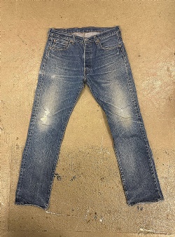 Sportif Vintage Levis 501 jeans 22 W35 L36, Blue