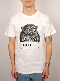 Dedicated Caffeine kick tee White