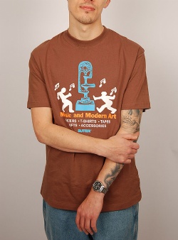 Butter Goods Gallery tee Brown