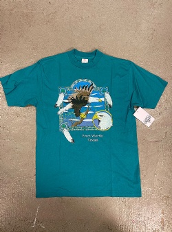 Sportif Vintage Fort worth tee XL, Greenblue