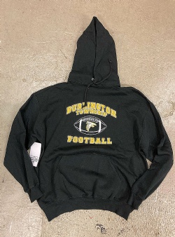 Sportif Vintage Burlington township football hood XL, Black