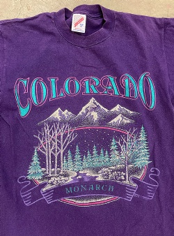 Sportif Vintage Colorado tee S, Purple
