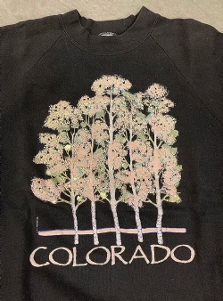 Sportif Vintage Colorado crew L, Black